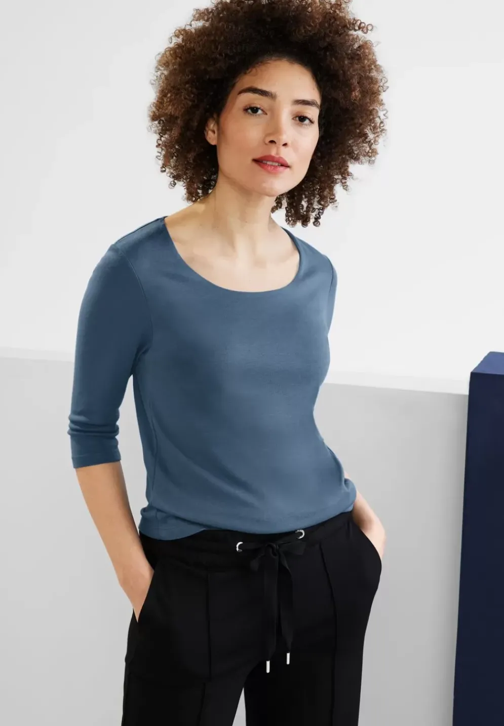 Shirt In Unifarbe