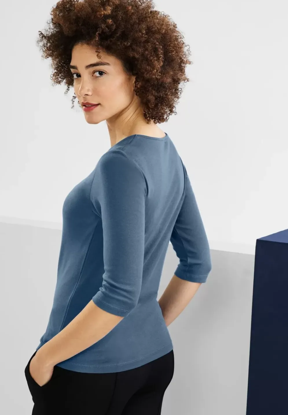 Shirt In Unifarbe