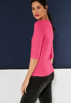 Shirt In Unifarbe