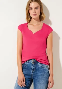 Shirt In Unifarbe