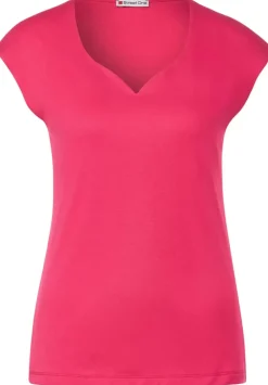 Shirt In Unifarbe