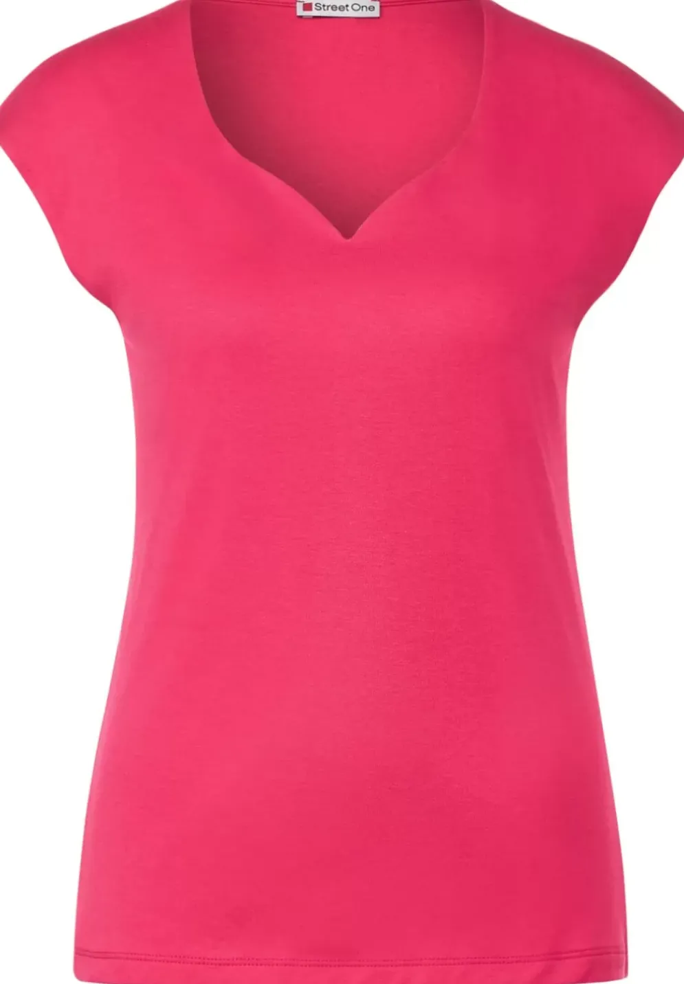 Shirt In Unifarbe