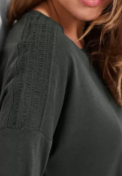 Shirt Mit 3/4 Armel