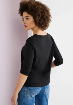 Shirt Mit 3/4 Armel