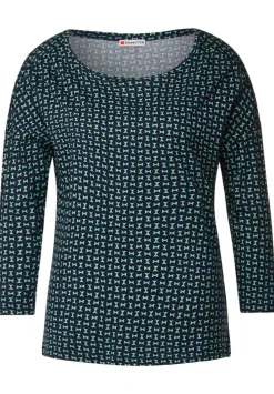 Shirt Mit 3/4 Armel