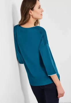 Shirt Mit 3/4 Armel