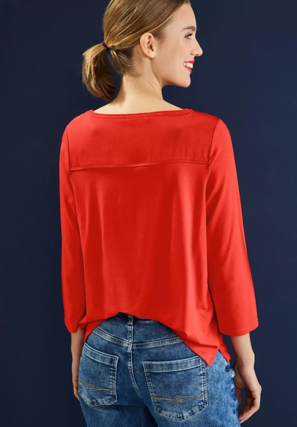 Shirt Mit 3/4 Armel