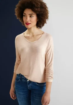 Shirt Mit 3/4-Armeln