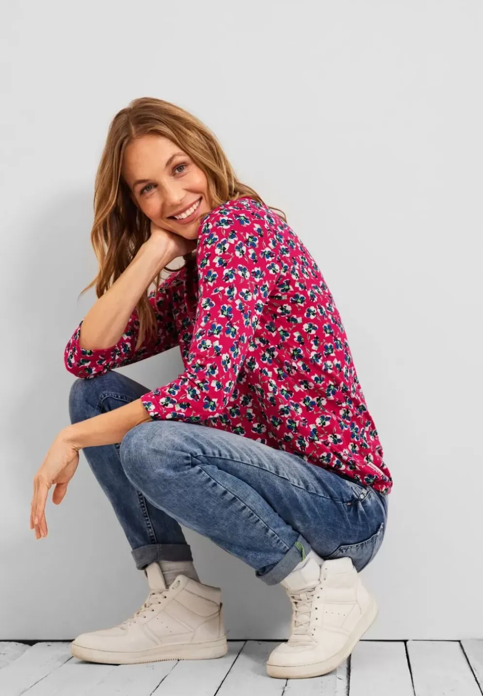 Shirt Mit Blumenmuster