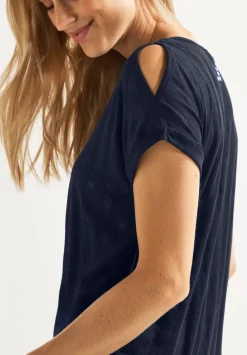 Shirt Mit Burn Out Print