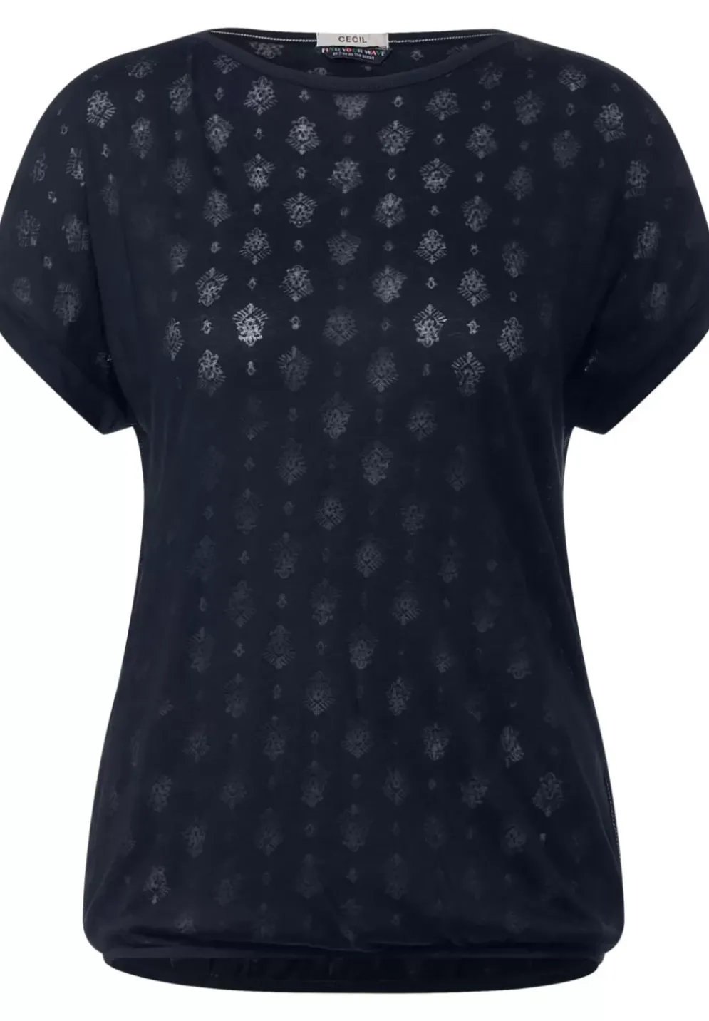 Shirt Mit Burn Out Print