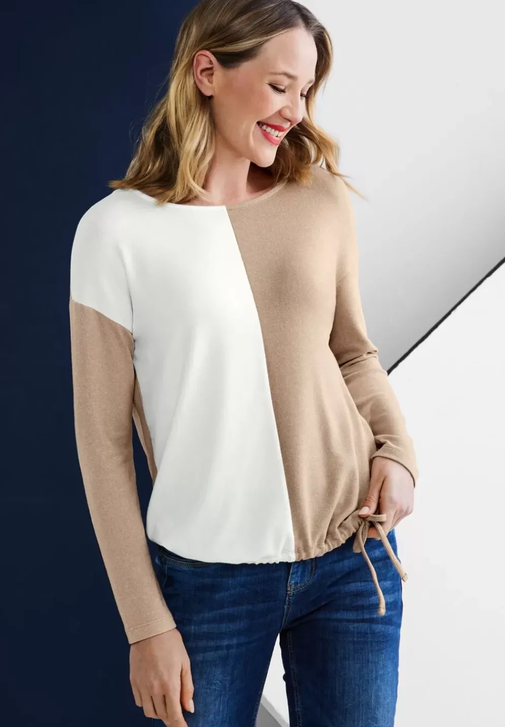 Shirt Mit Colorblock