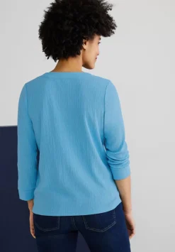 Shirt Mit Feiner Struktur