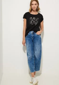 Shirt Mit Folienprint