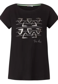 Shirt Mit Folienprint