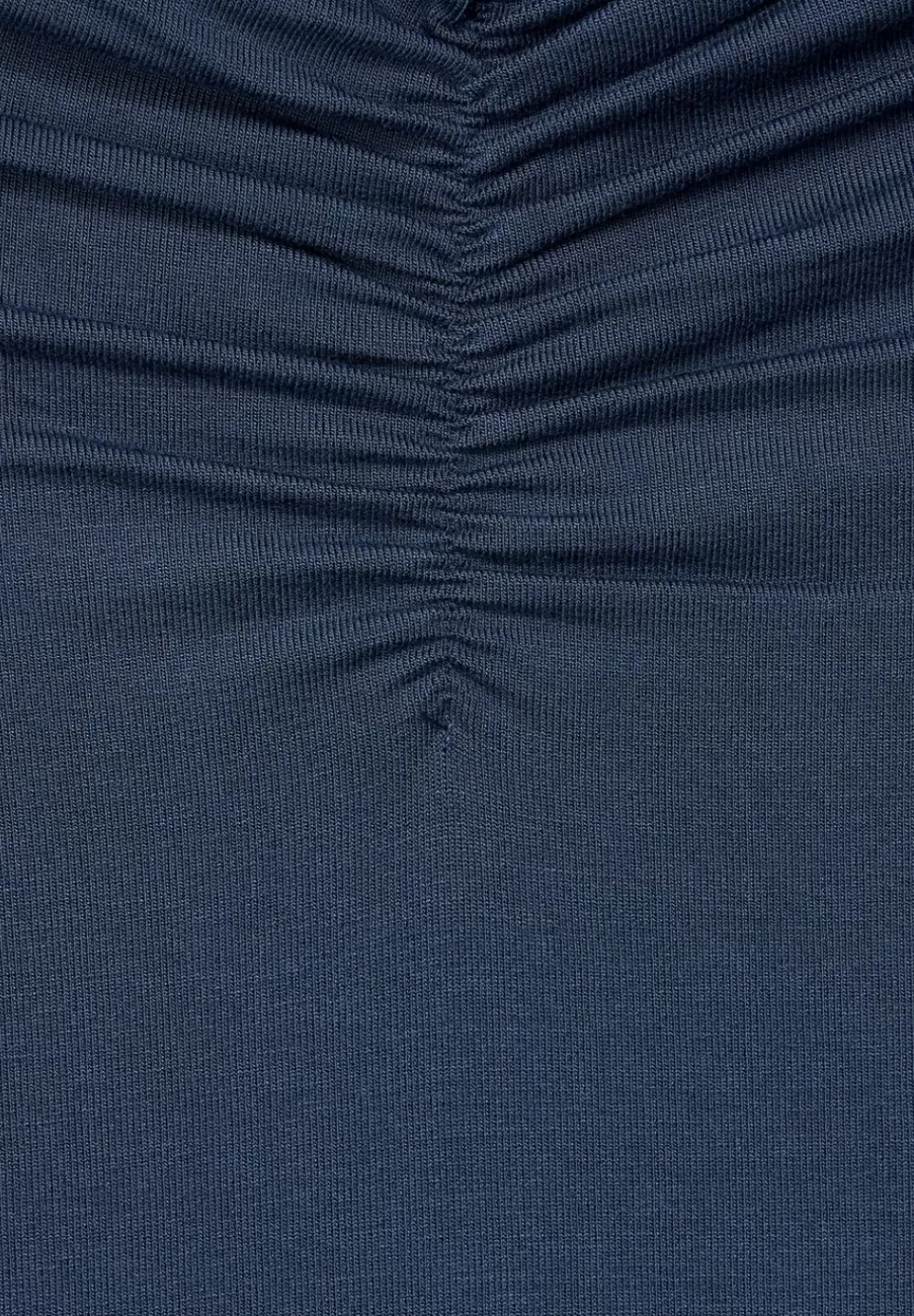 Shirt Mit Gerafftem Kragen