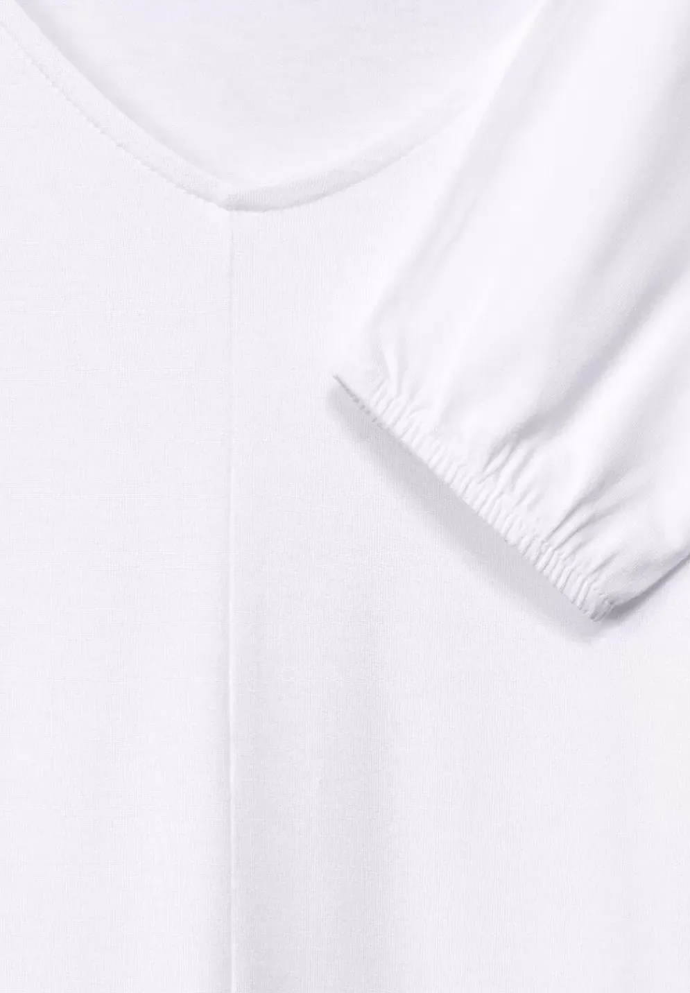 Shirt Mit Gummizug Im Saum