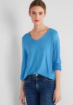 Shirt Mit Gummizug Im Saum
