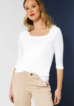 Shirt Mit Karree Ausschnitt