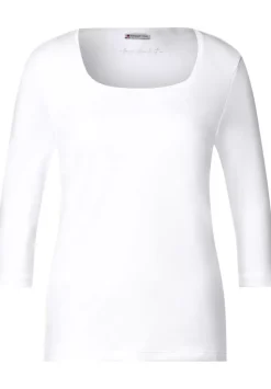 Shirt Mit Karree Ausschnitt