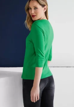 Shirt Mit Karree Ausschnitt