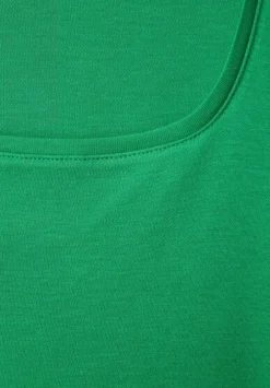 Shirt Mit Karree Ausschnitt