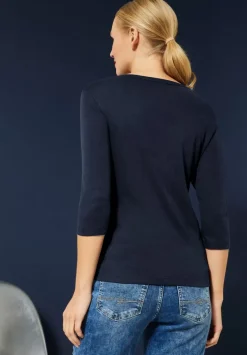 Shirt Mit Karree Ausschnitt