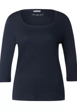 Shirt Mit Karree Ausschnitt