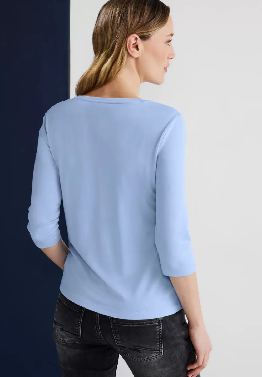 Shirt Mit Karree Ausschnitt