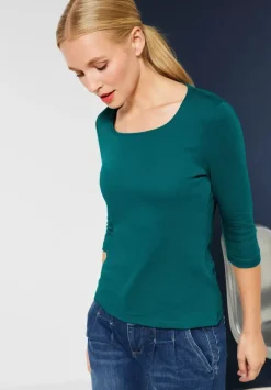 Shirt Mit Karree Ausschnitt