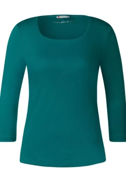 Shirt Mit Karree Ausschnitt