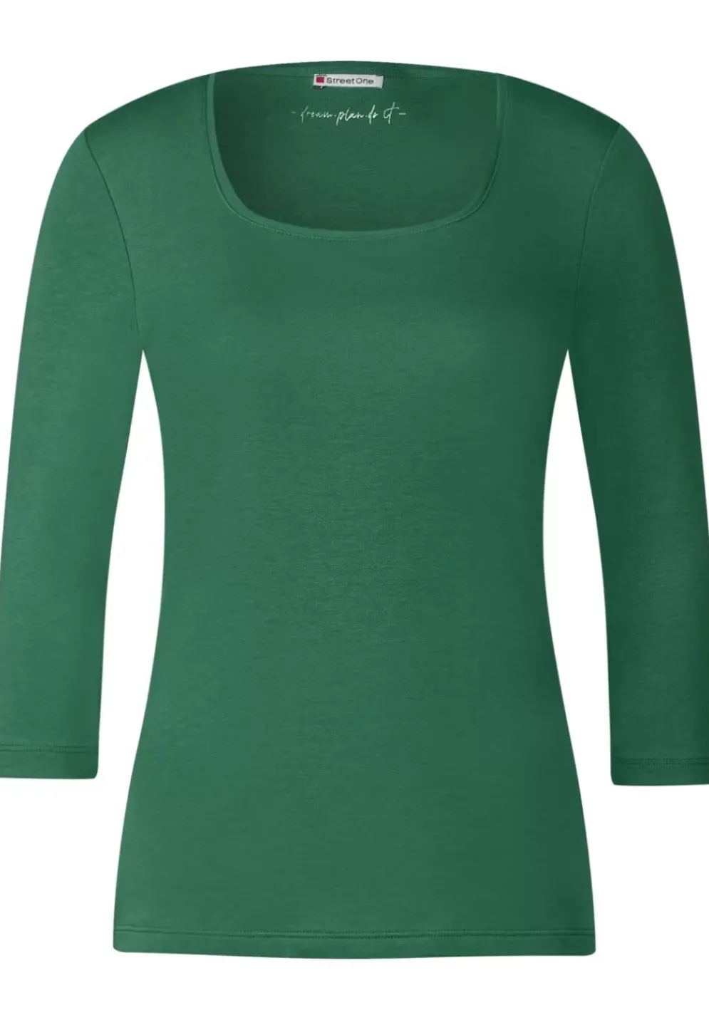 Shirt Mit Karree Ausschnitt