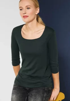 Shirt Mit Karree Ausschnitt