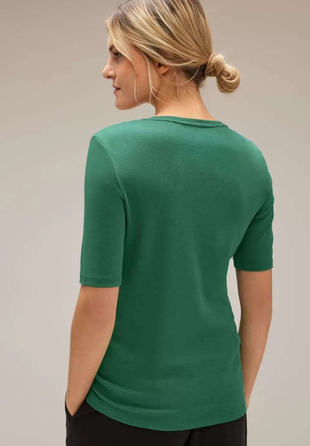 Shirt Mit Karree Ausschnitt