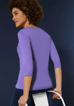 Shirt Mit Karree Ausschnitt