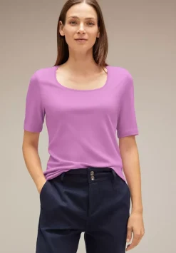 Shirt Mit Karree Ausschnitt