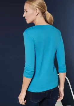 Shirt Mit Karree Ausschnitt