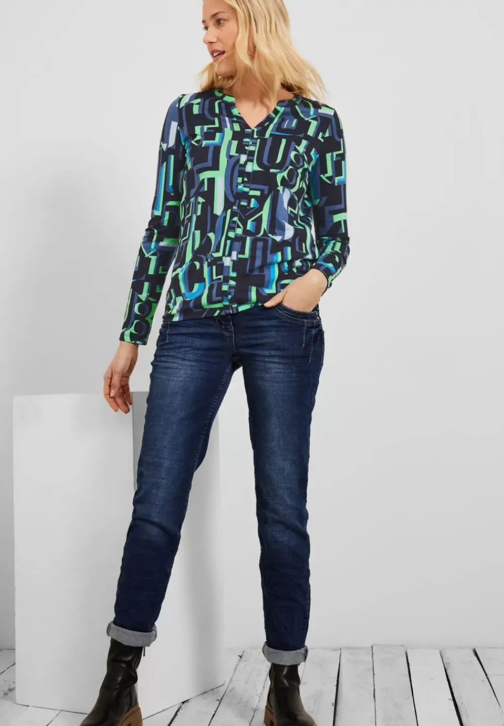 Shirt Mit Letter Print