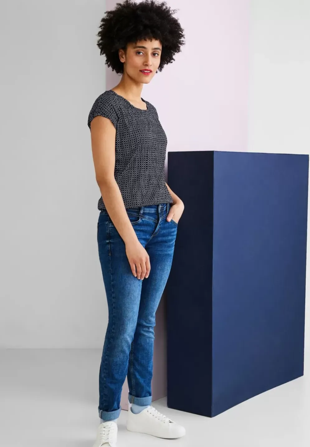 Shirt Mit Minimalprint
