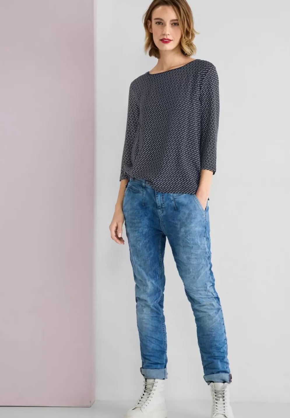 Shirt Mit Minimalprint