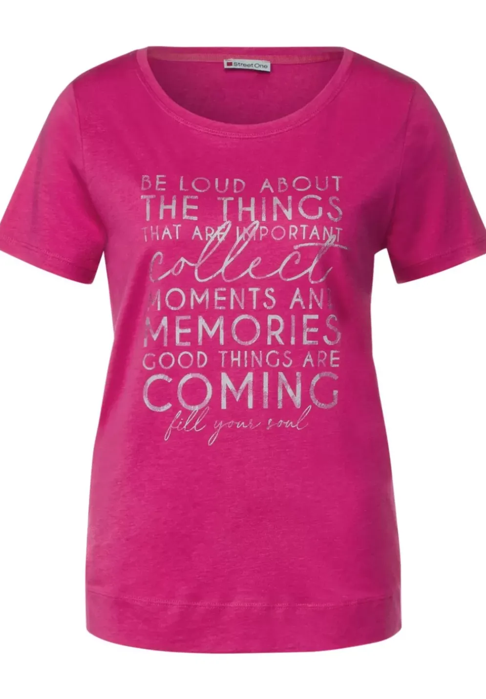 Shirt Mit Multicolor Wording