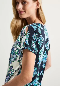 Shirt Mit Ornament Print