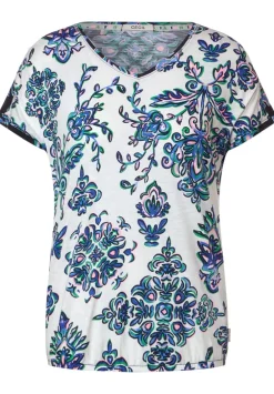 Shirt Mit Ornament Print
