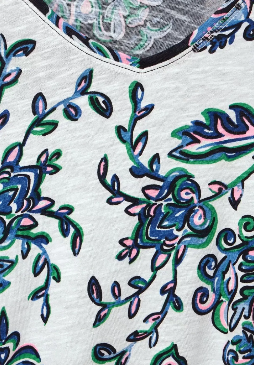 Shirt Mit Ornament Print