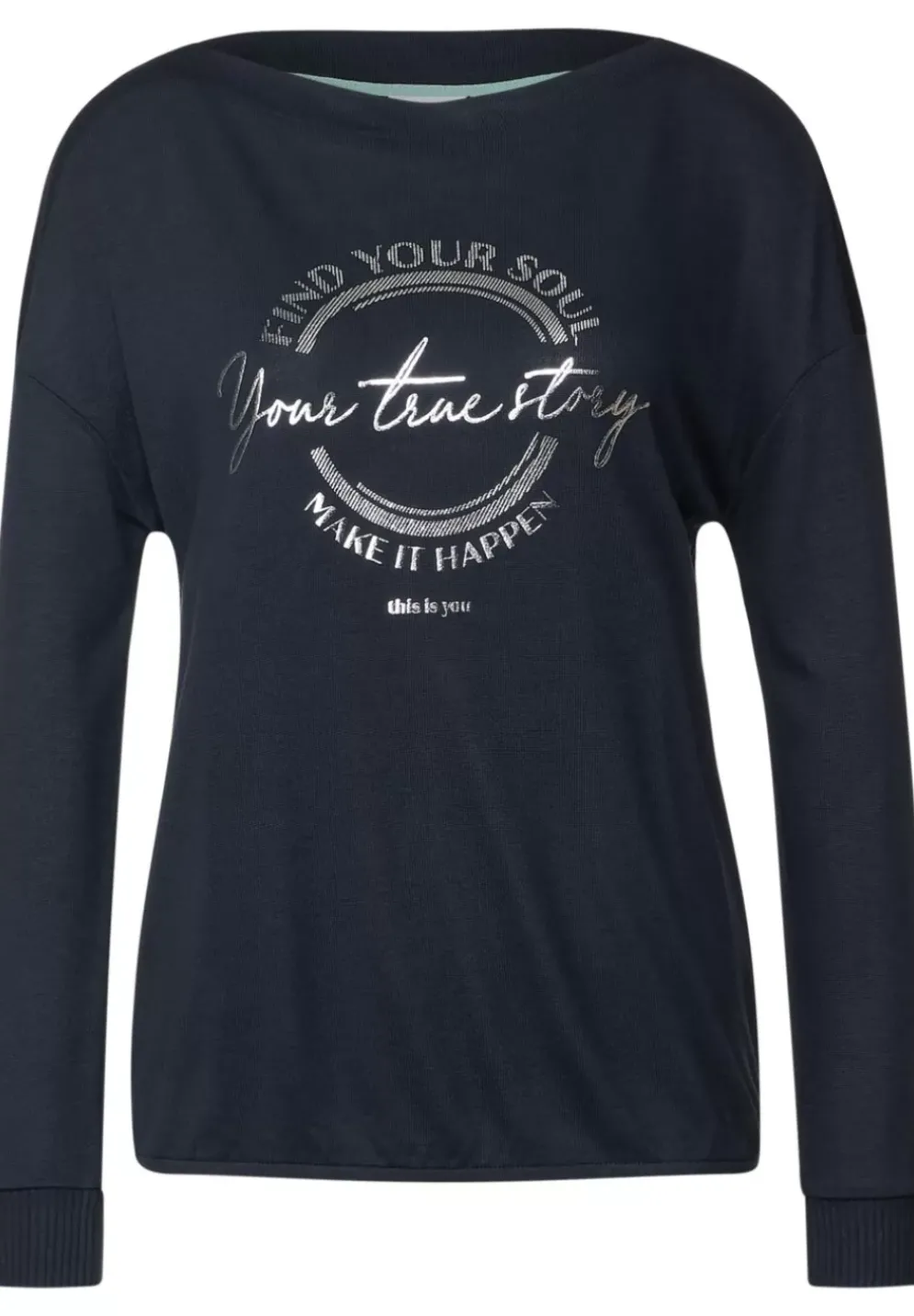 Shirt Mit Partprint