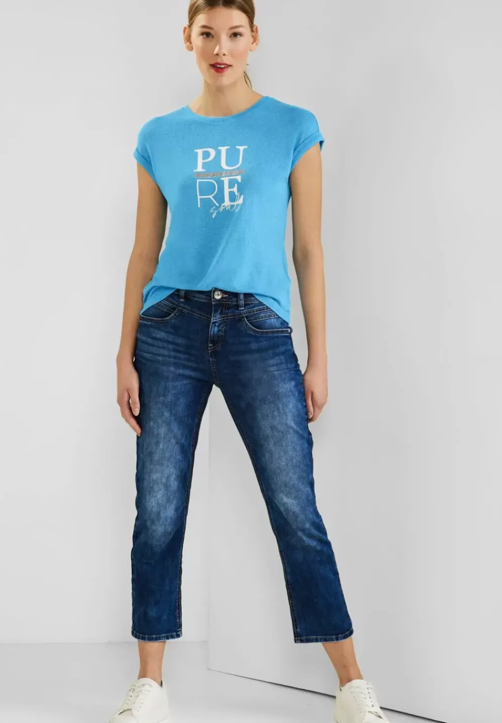 Shirt Mit Partprint