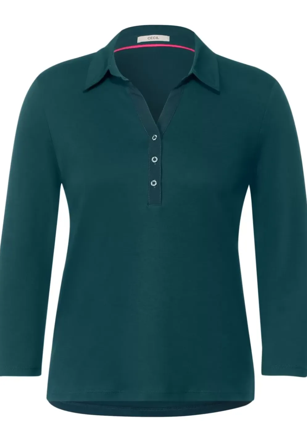 Shirt Mit Polokragen