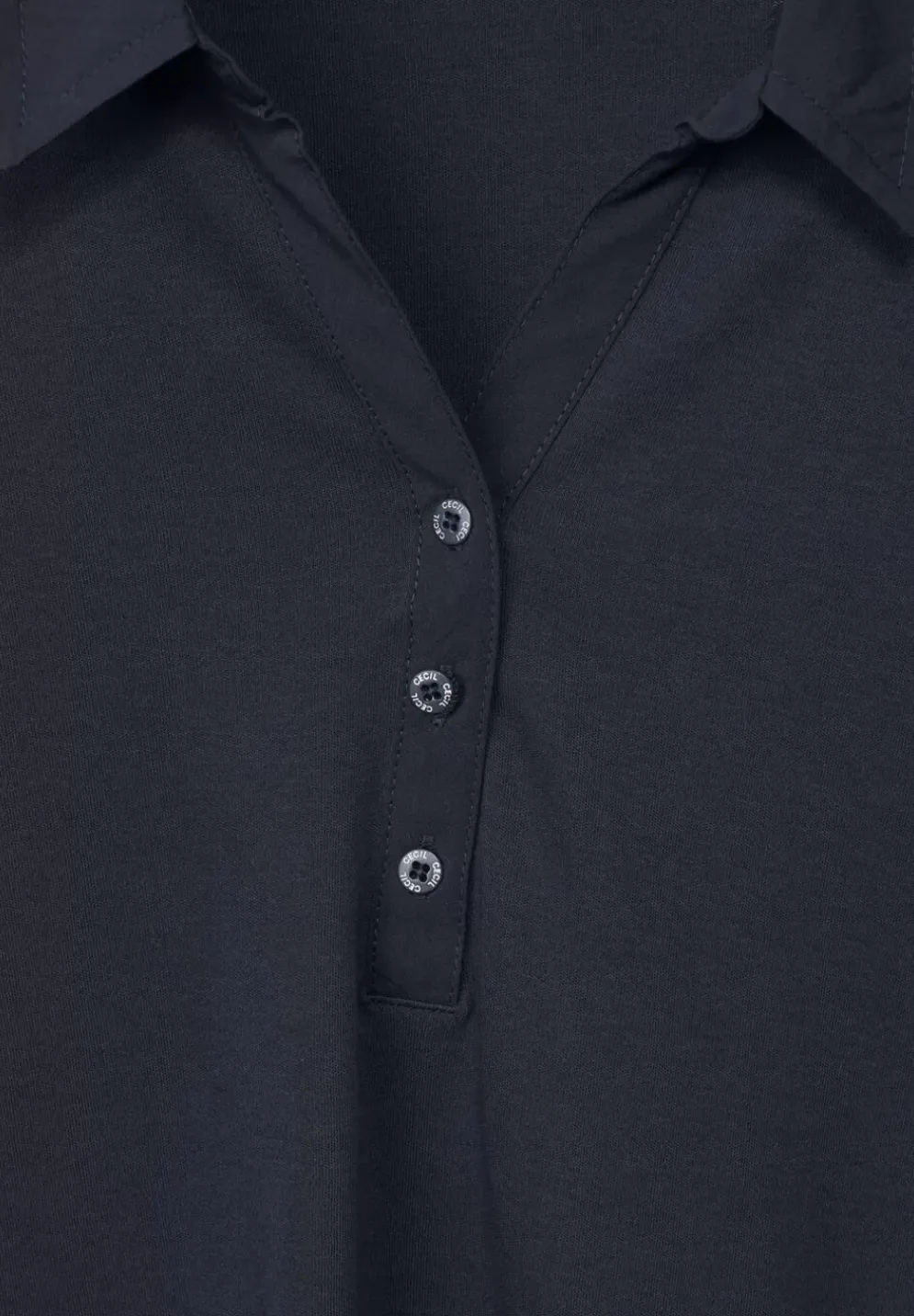 Shirt Mit Polokragen