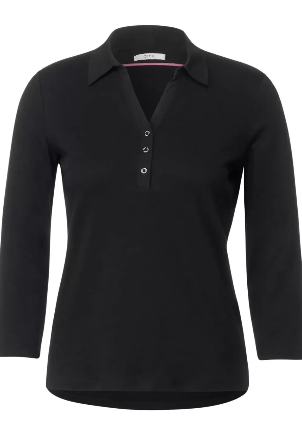 Shirt Mit Polokragen