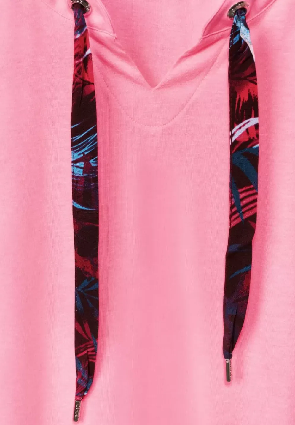 Shirt Mit Print Tunnelzgband